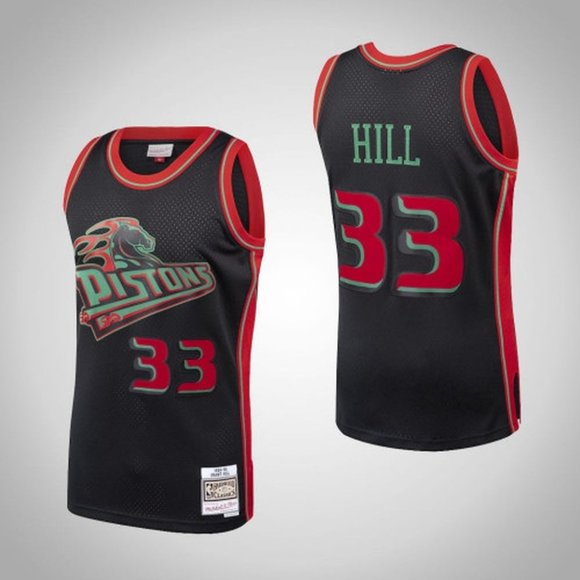 black pistons jersey